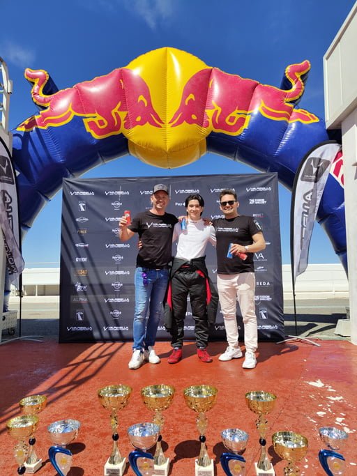 William Deecke RedBull Podium CAVA Guadix Spain 2024